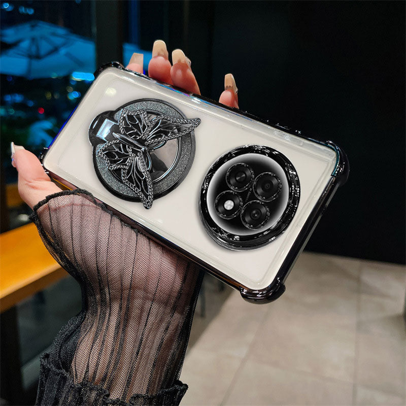 Oppo F31 Pro+ 5G Premium Butterfly Stand Airbags Case