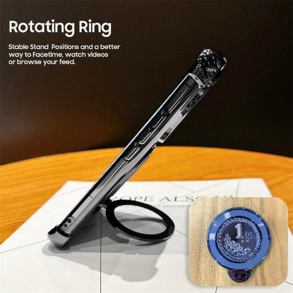 Samsung Galaxy A56 5G Premium Billion Wheel Rotating Shockproof Airbags Case