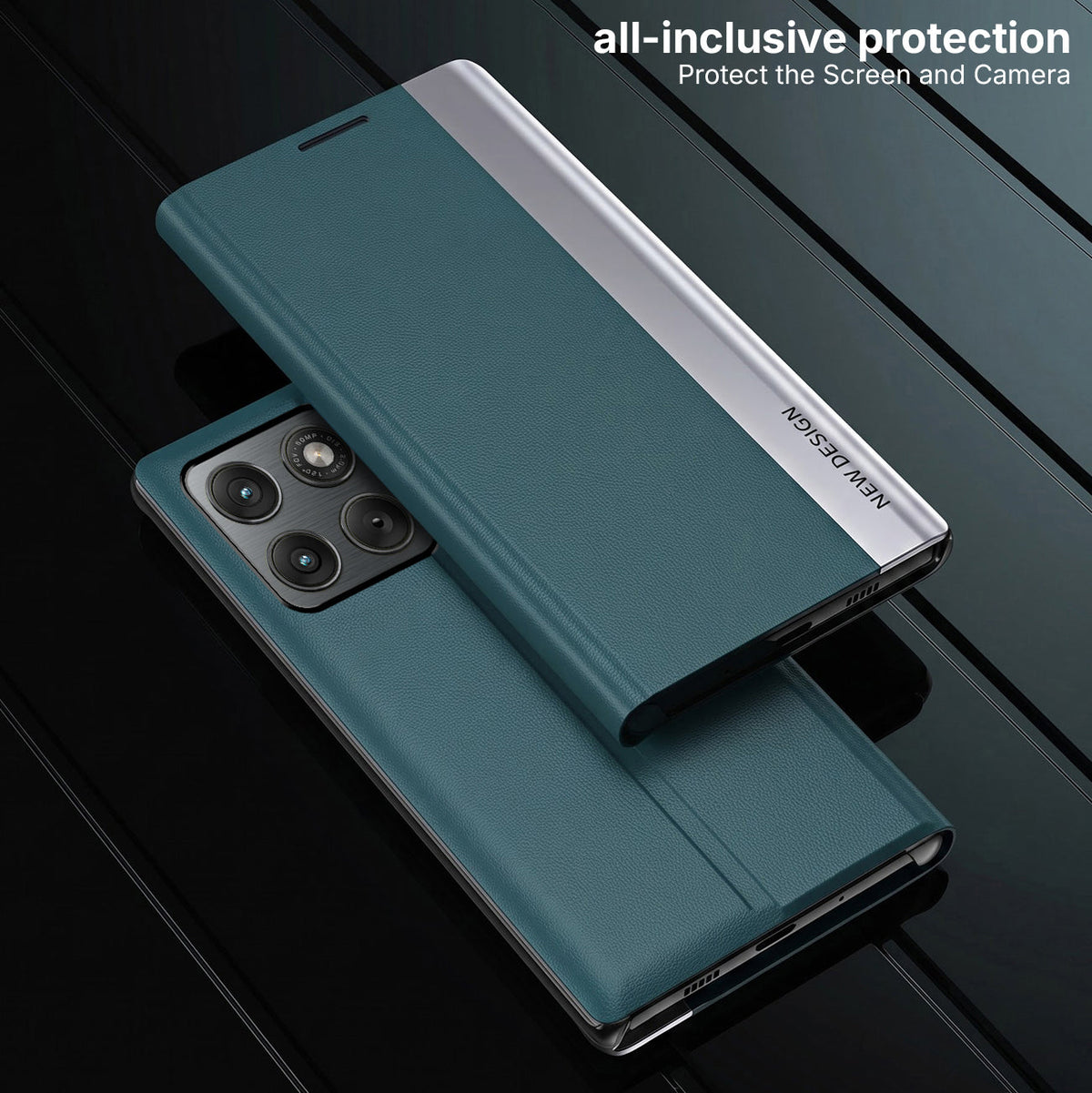 Motorola Edge 60 Pro 5G Flip Leather Case