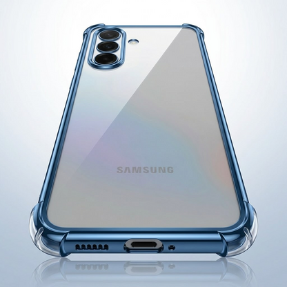 Samsung Galaxy A17 5G Anti-Yellow Electroplating Transparent Airbags Case