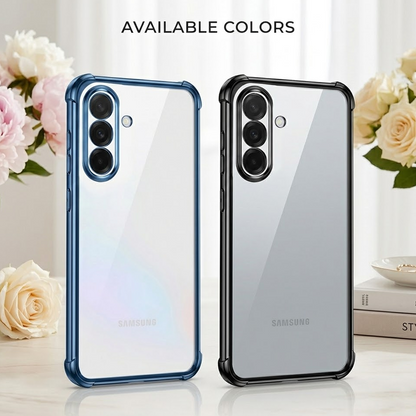 Samsung Galaxy A16 5G Anti-Yellow Electroplating Transparent Airbags Case
