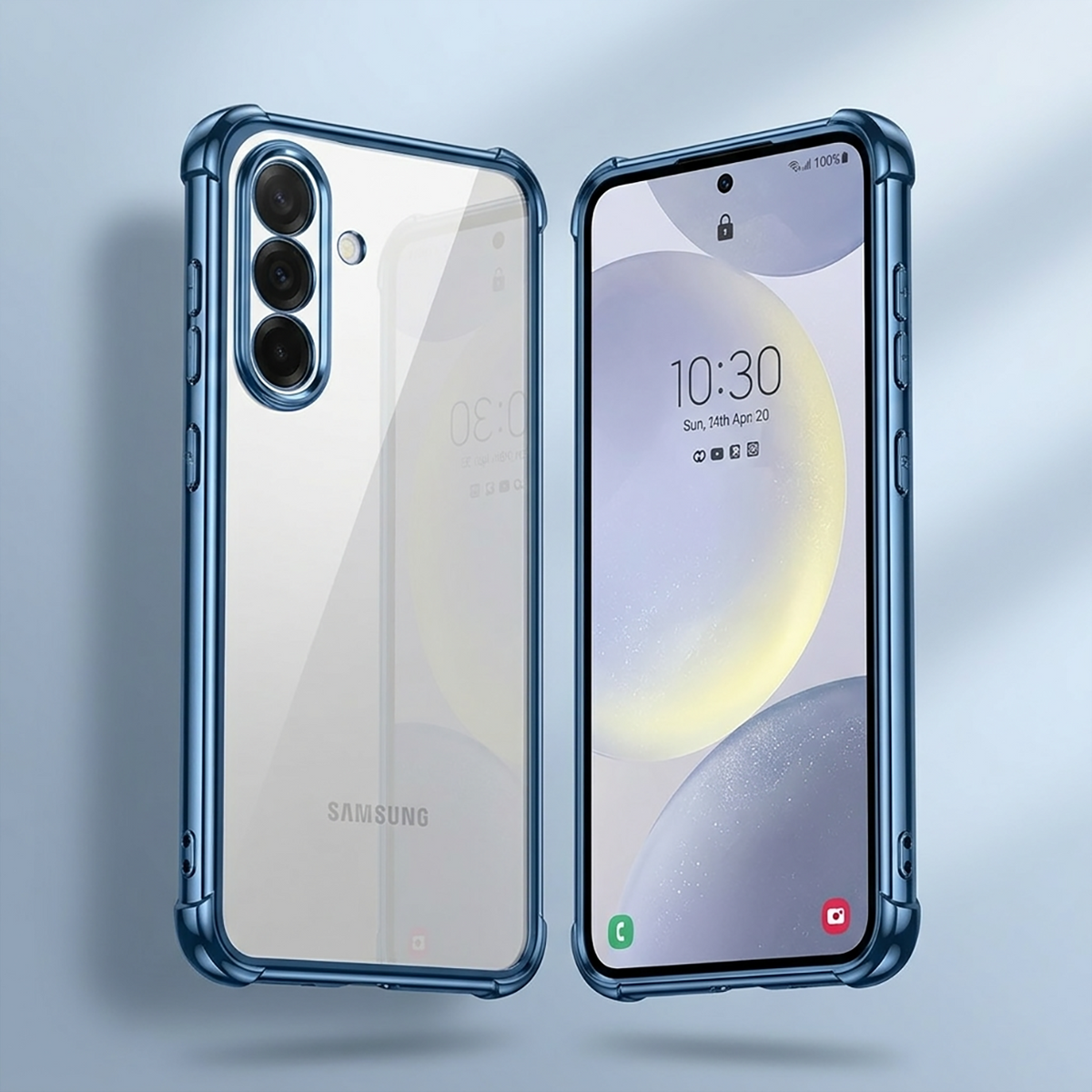 Samsung Galaxy A17 5G Anti-Yellow Electroplating Transparent Airbags Case