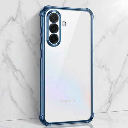 Samsung Galaxy A16 5G Anti-Yellow Electroplating Transparent Airbags Case